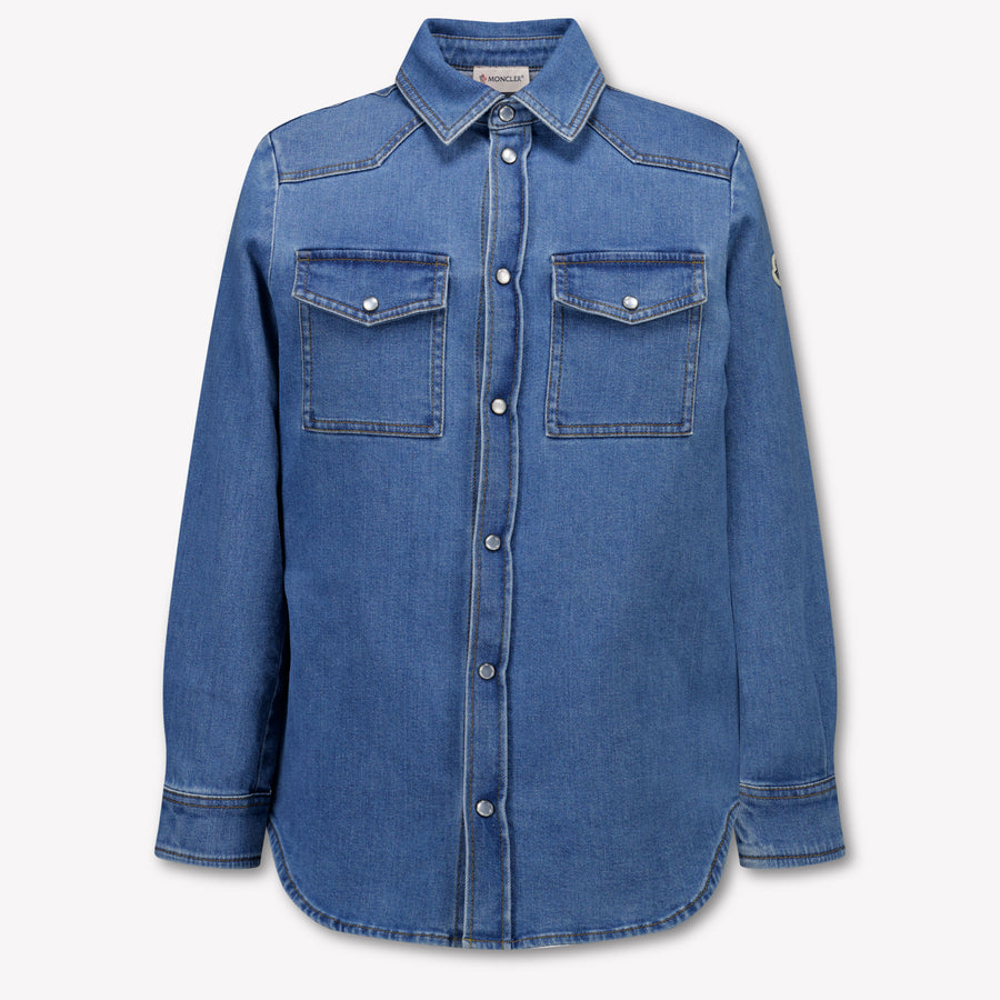 Moncler Boys Blouse in Blue