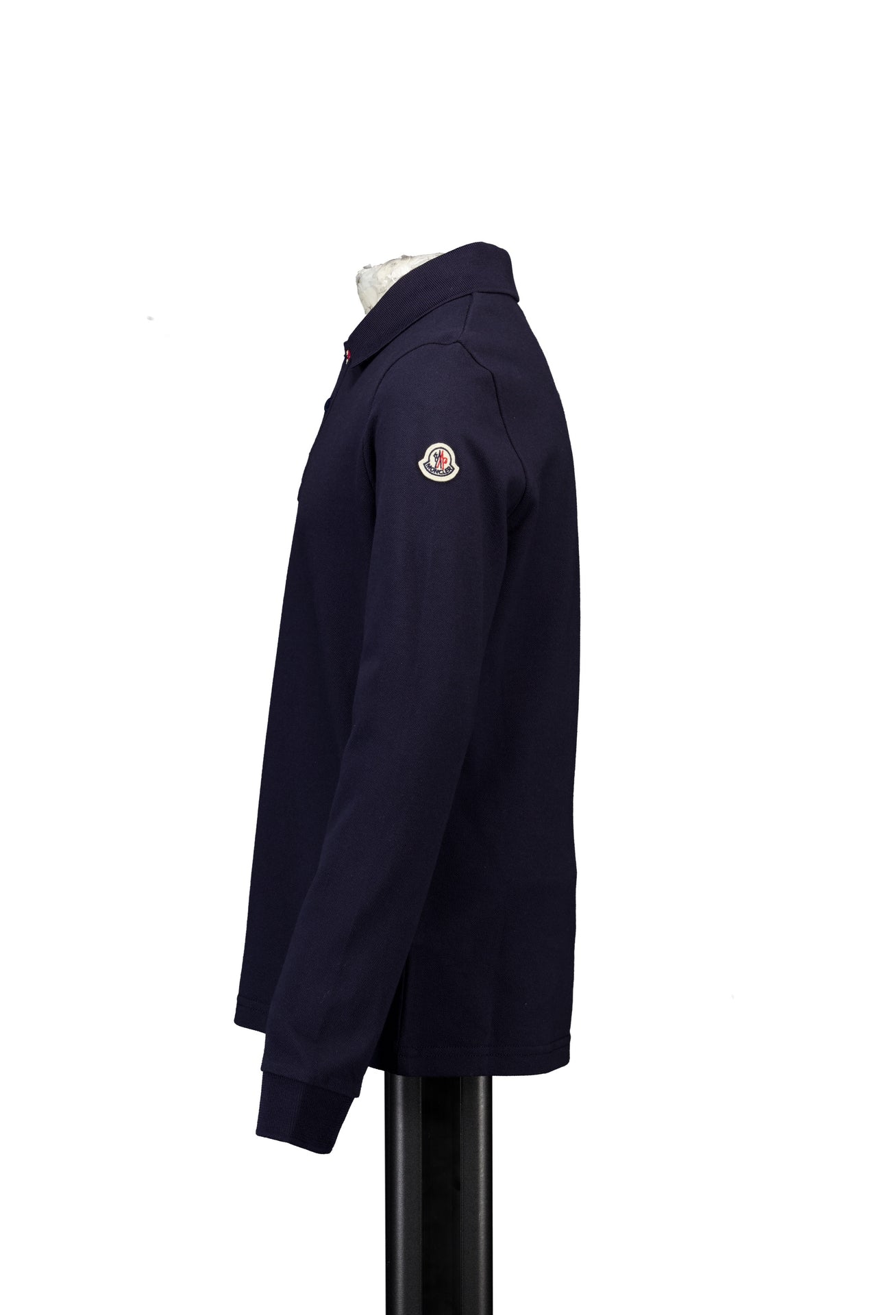 Moncler Kids Boys Polo In Navy