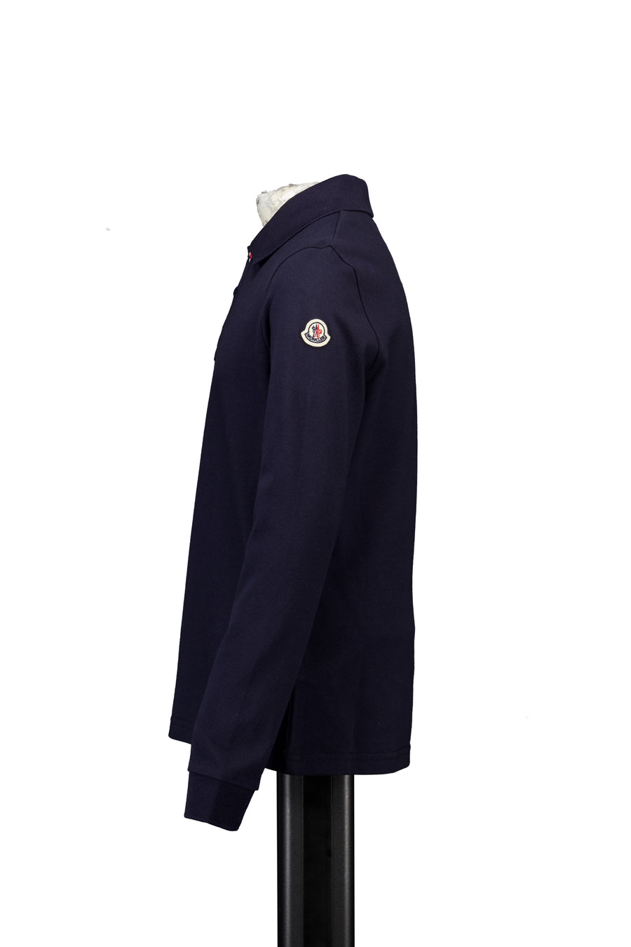 Moncler Kids Boys Polo In Navy