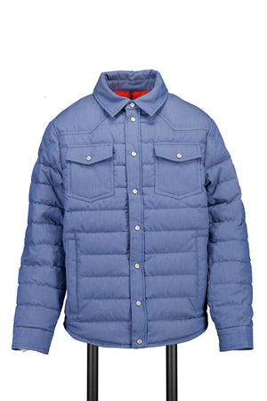 Moncler Tyriol Kids Boys Cardigan In Blue