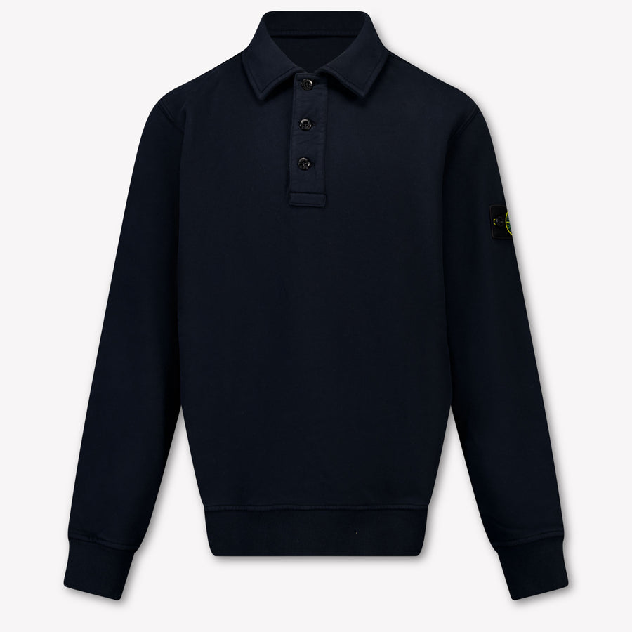 Stone Island Boys Sweater in Navy