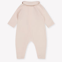 Moncler Baby Girls Playsuit In Light Pink