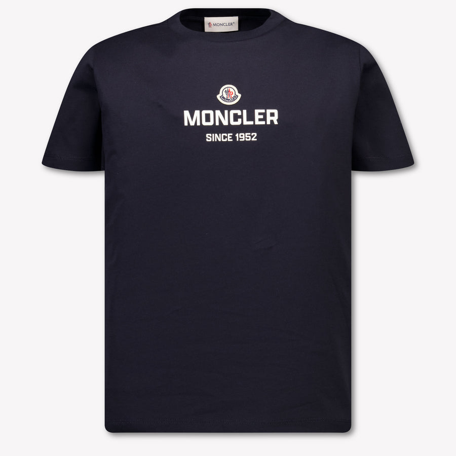 Moncler Boys T-Shirt in Navy