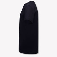 Moncler Kinder Jongens T-Shirt In Navy