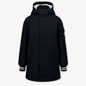 Moncler Ever Kinder Jongens Winterjas In Navy