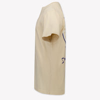 Stone Island Kids Boys T-Shirt In Beige