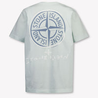 Stone Island Kids Boys T-Shirt In Blue