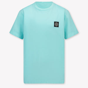 Stone Island Kids Boys T-Shirt In Mint