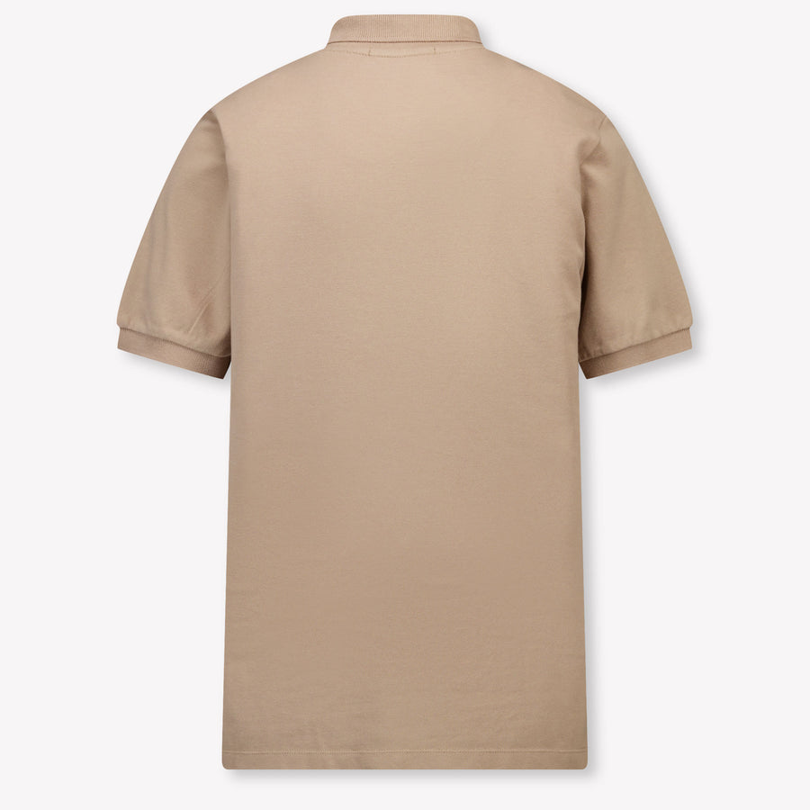 Stone Island Kids Boys Polo In Light Gray