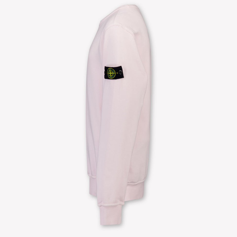 Stone Island Kinder Jongens Trui In Roze