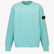 Stone Island Kinder Jongens Trui In Turquoise
