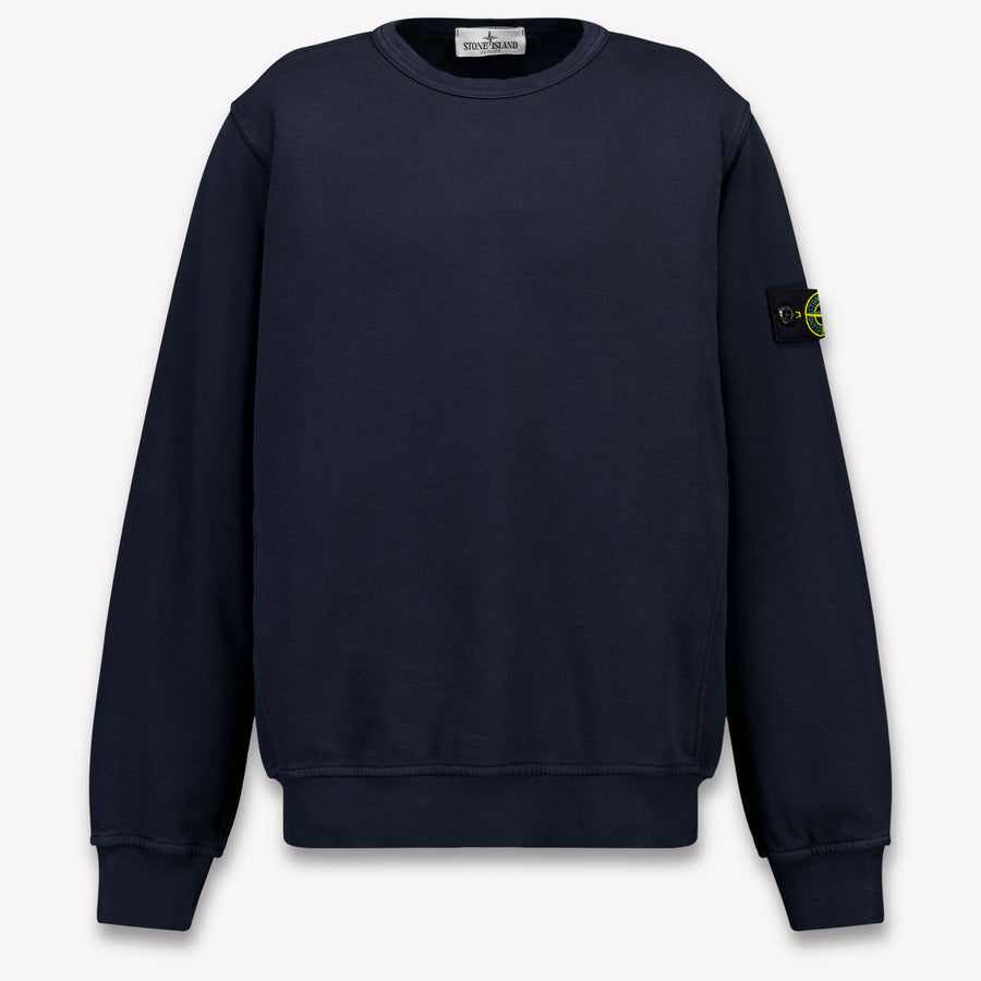 Stone Island Boys Sweater in Navy