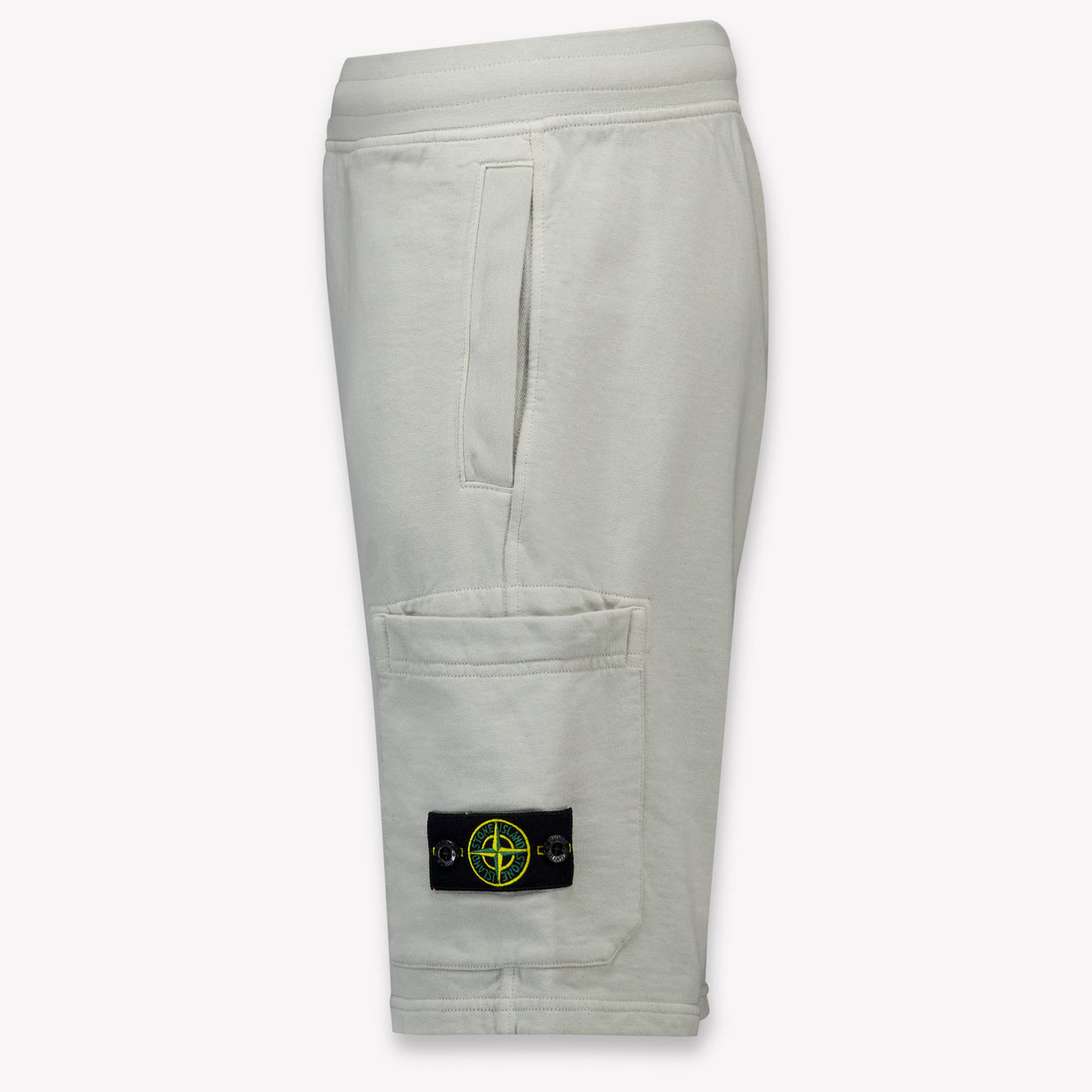 Stone Island Kids Boys Shorts In Light Gray