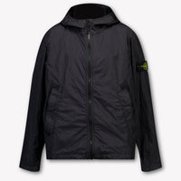 Stone Island Kids Boys Summer jacket In Black