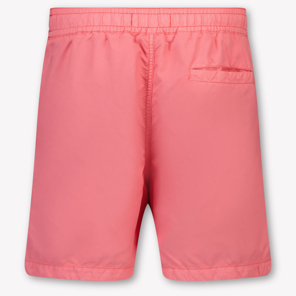 Stone Island Kids Boys Swimwear In Red