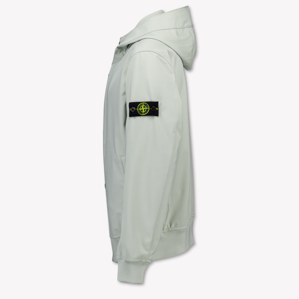 Stone Island Kinder Jongens Tussenjas In Grijs