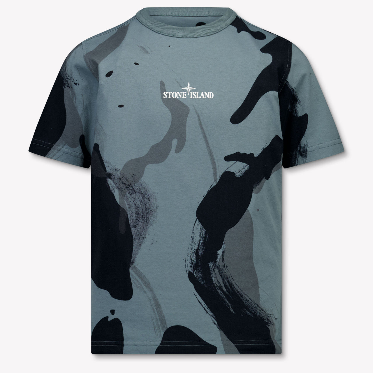 Stone Island Kids Boys T-Shirt In Army