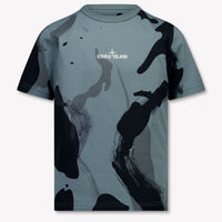 Stone Island Kids Boys T-Shirt In Army
