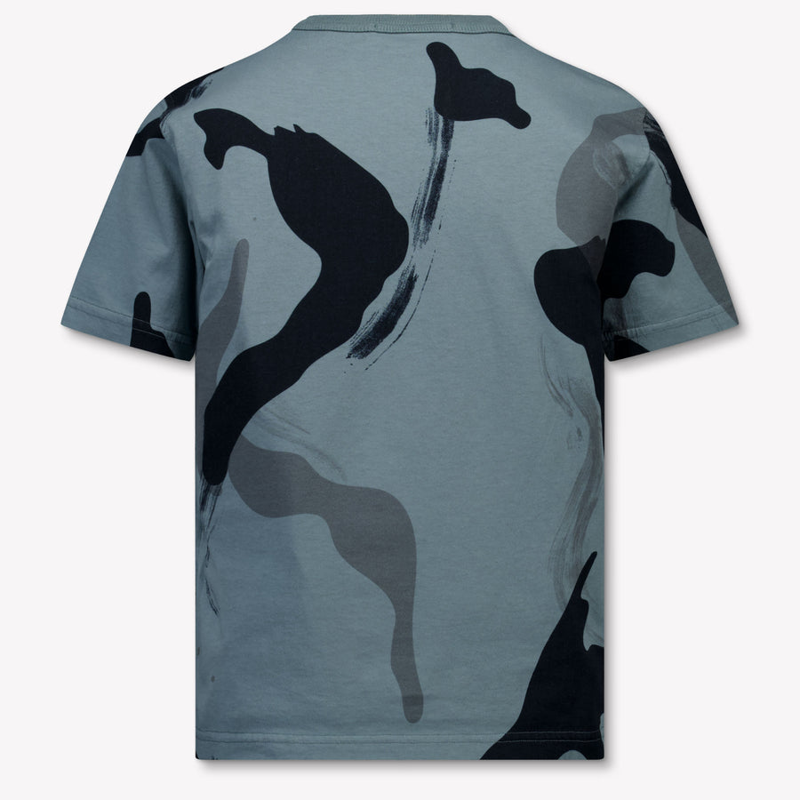 Stone Island Kids Boys T-Shirt In Army