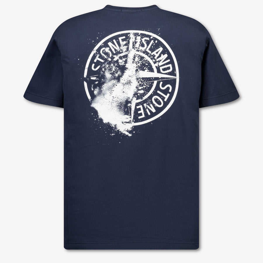 Stone Island Kids Boys T-Shirt In Navy