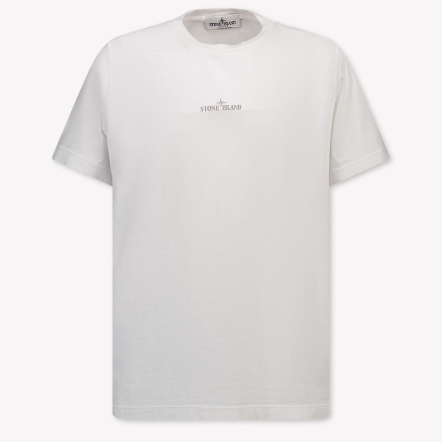 Stone Island Boys T-Shirt in White