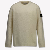 Stone Island Kinder Jongens Trui In Off White