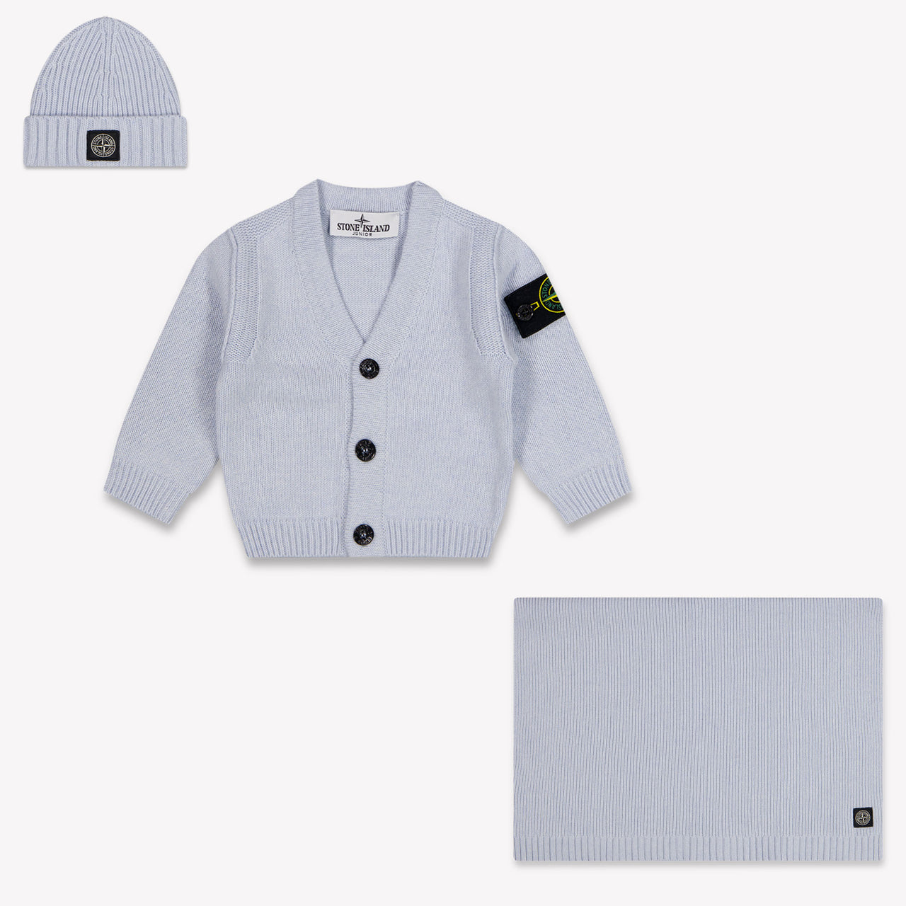 Stone Island Baby Boys Set  Light Blue