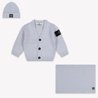 Stone Island Baby Boys Set  Light Blue