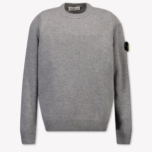 Stone Island Kinder Jongens Trui In Antraciet