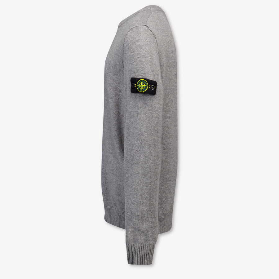 Stone Island Kinder Jongens Trui In Antraciet