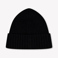 Stone Island Boys Beanie in Black