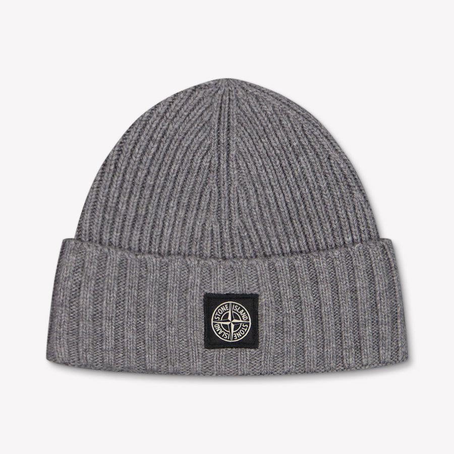 Stone Island Kinder Jongens Muts In Antraciet