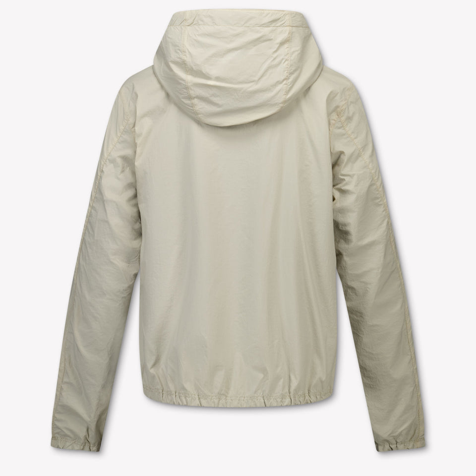 Stone Island Kinder Jongens Zomerjas In Licht Beige