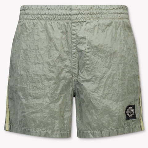 Stone Island Kinder Jongens Zwemkleding In Licht Grijs