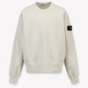 Stone Island Kids Boys Sweater In OffWhite