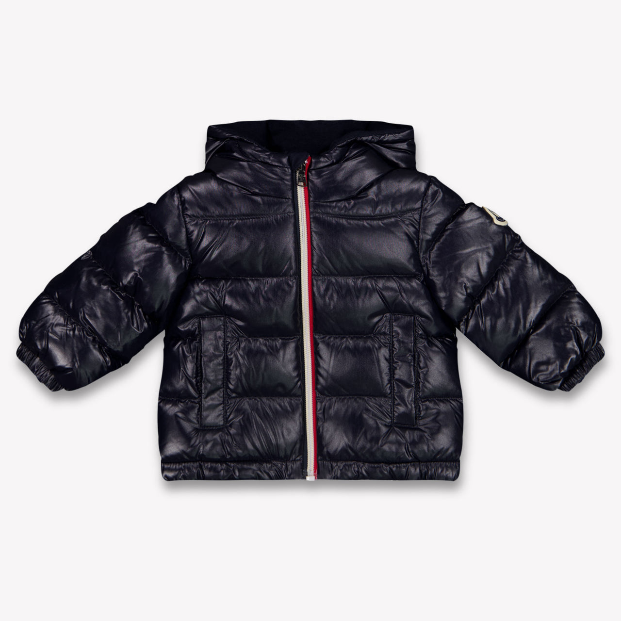 Moncler New Aubert Baby Jongens Winterjas In Navy
