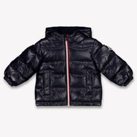 Moncler New Aubert Baby Jongens Winterjas In Navy