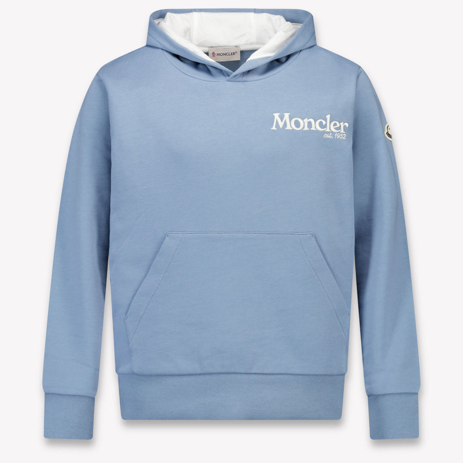 Moncler Kinder Jongens Trui In Licht Blauw