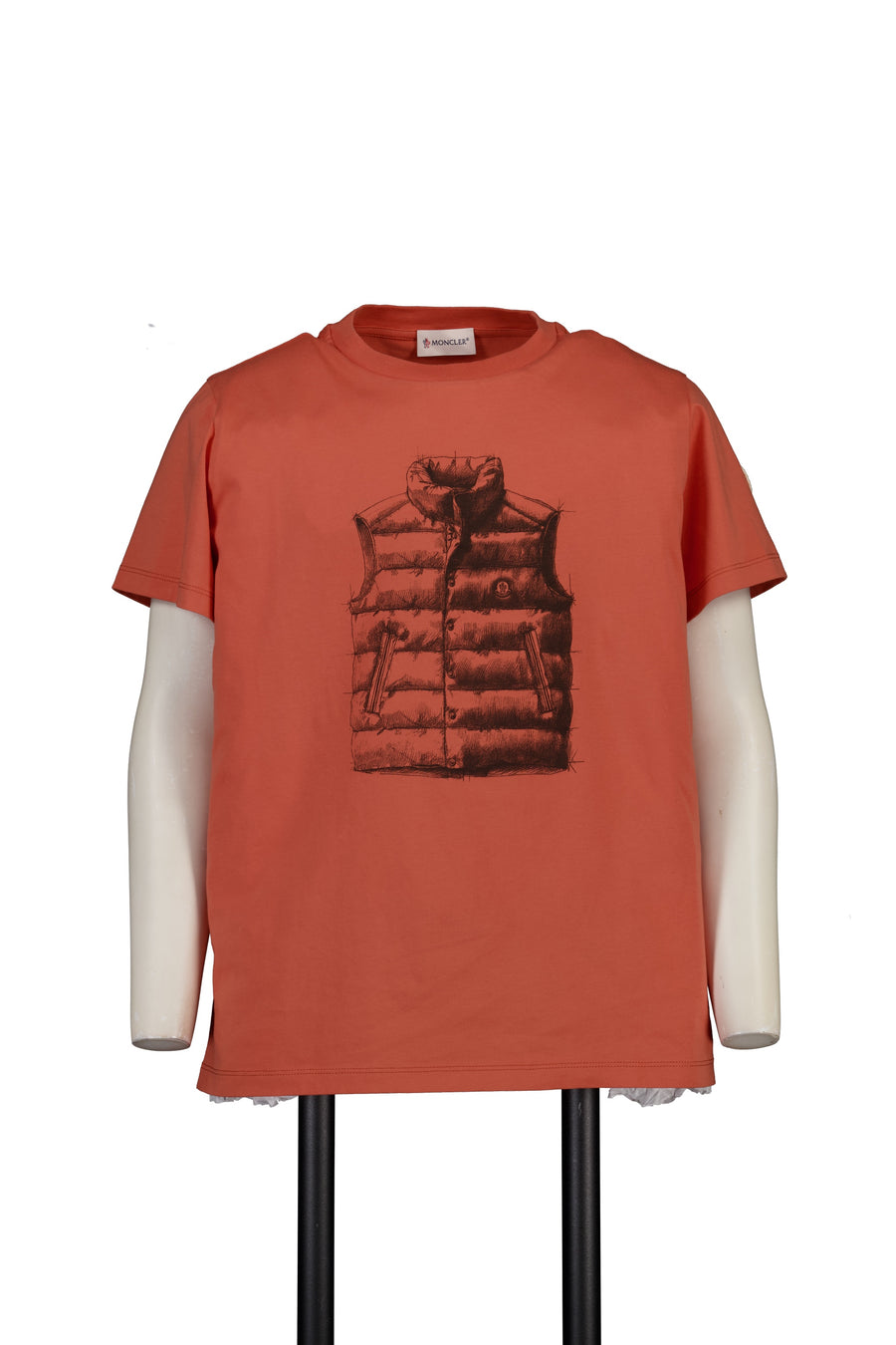 Moncler Kids Boys T-Shirt In Orange
