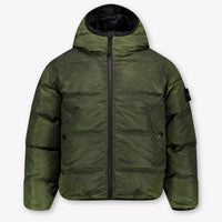 Stone Island Kinder Jongens Winterjas In Army
