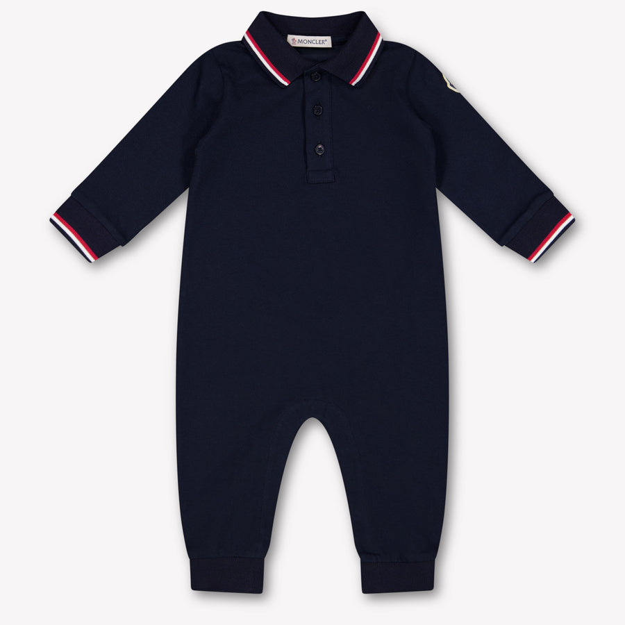 Moncler Baby Jongens Boxpakje In Navy