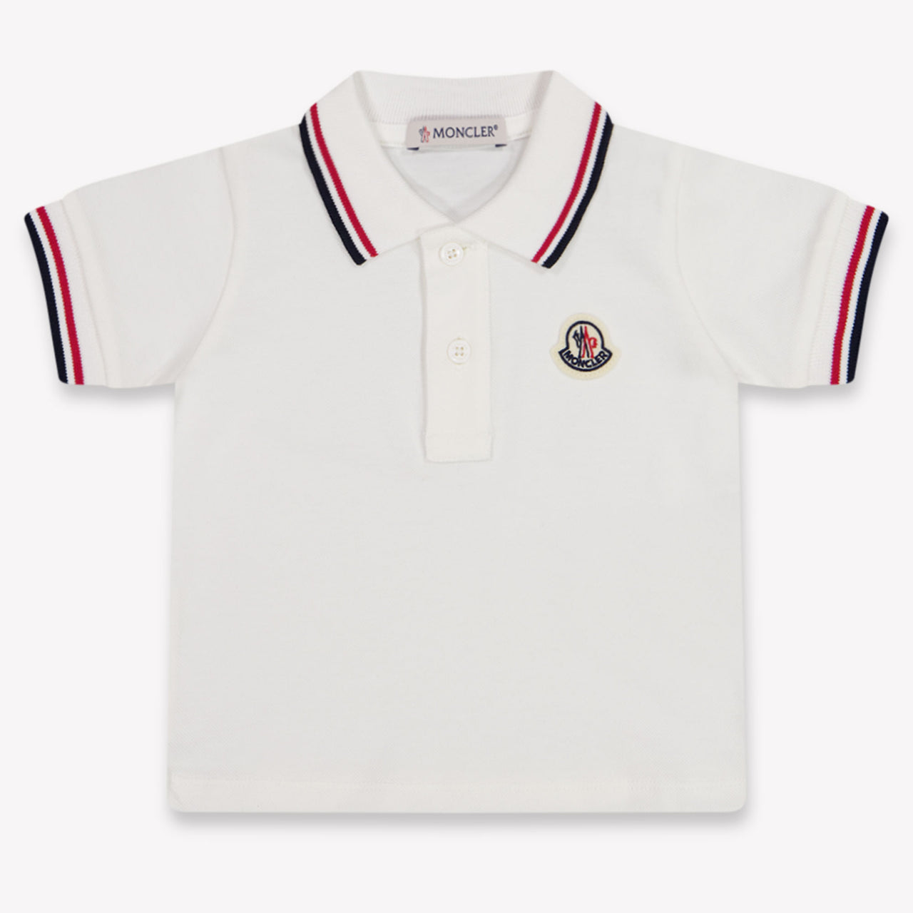 Moncler Baby Boys Polo In White