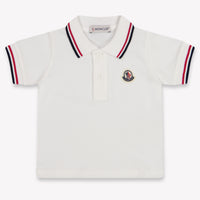 Moncler Baby Boys Polo In White