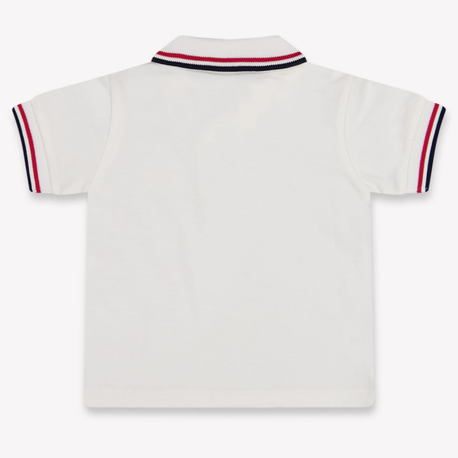 Moncler Baby Boys Polo In White