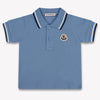 Moncler Baby Boys Polo In Blue