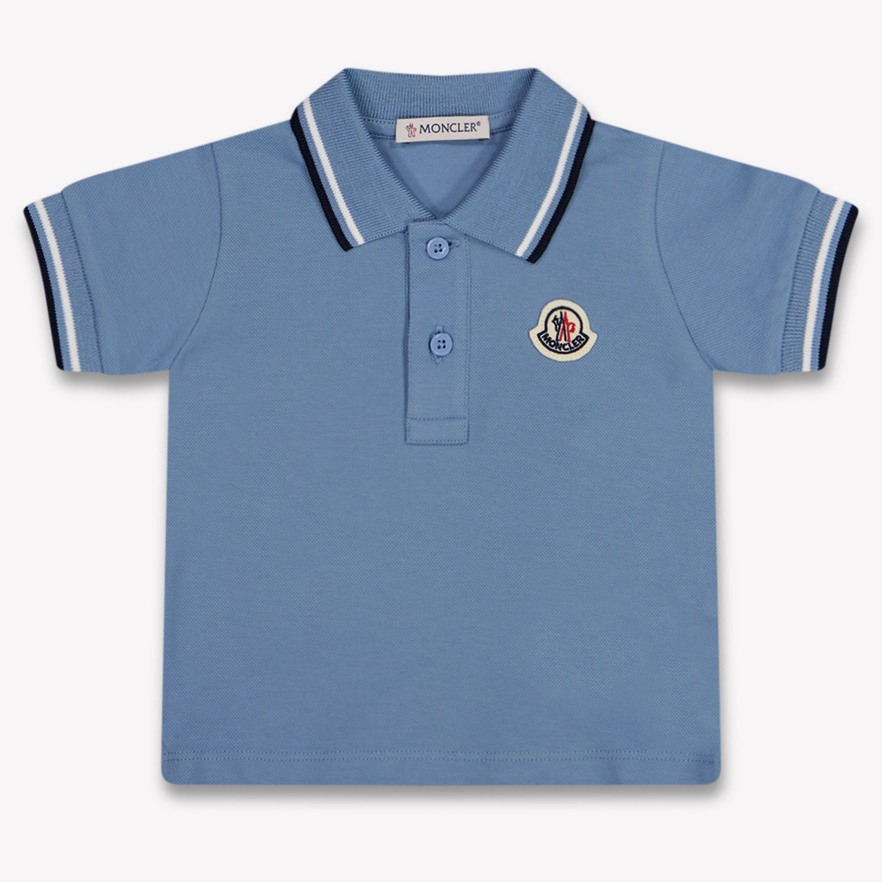 Moncler Baby Boys Polo In Blue