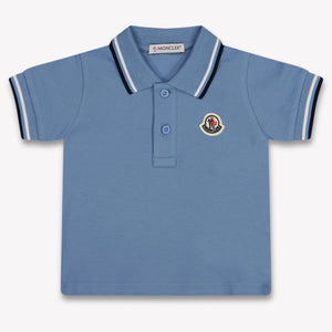 Moncler Baby Boys Polo In Blue