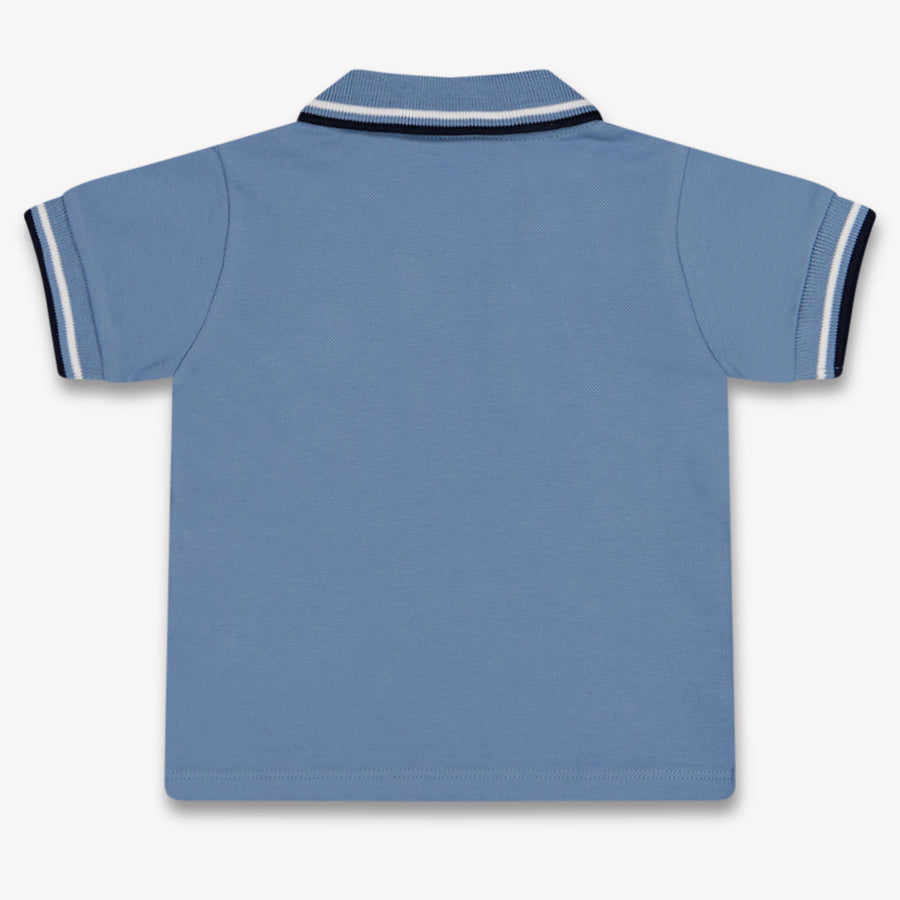 Moncler Baby Boys Polo In Blue