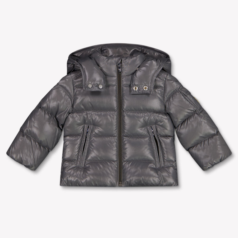 Moncler Maya Baby Boys Jackets In Gray