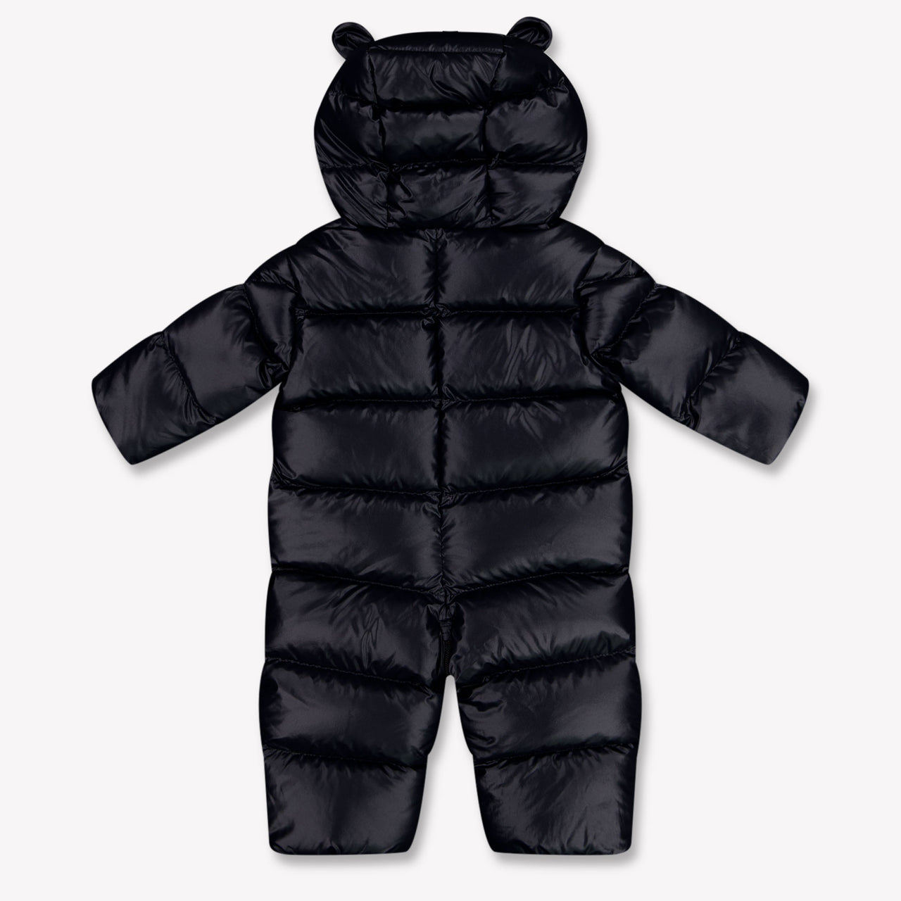 Moncler Alanie Baby Unisex Ski Suits In Navy